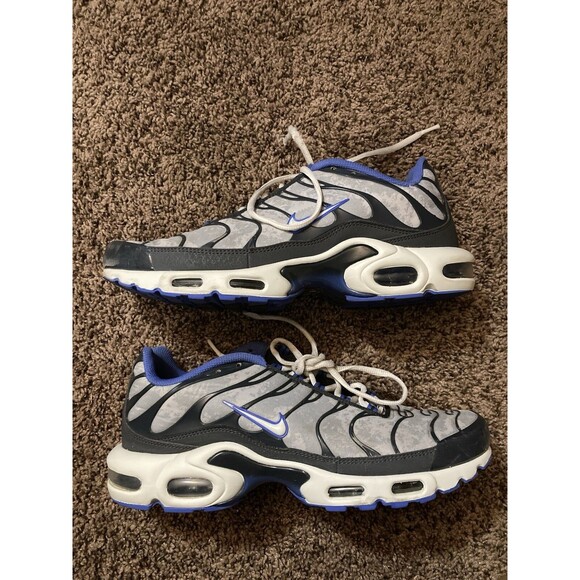 Nike Air Max Plus 'World Cup Social FC' Smoke Gray Sneakers Size 10.5 DQ3981-001 - Picture 5 of 16